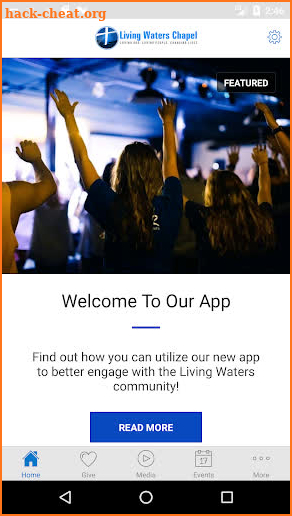 Living Waters Chapel screenshot