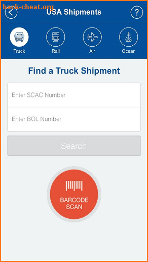 Livingston Shipment Tracker screenshot