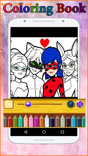 Livre De Coloriage LadyBug Et CatNoir (Miraculous) screenshot