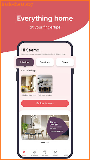 Livspace - For everything home screenshot