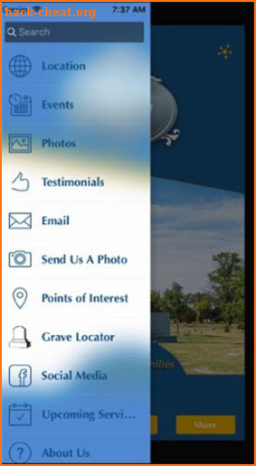 Llano Cemetery screenshot