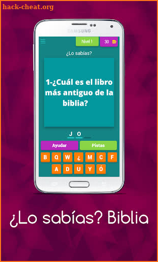 ¿Lo sabías? Biblia screenshot