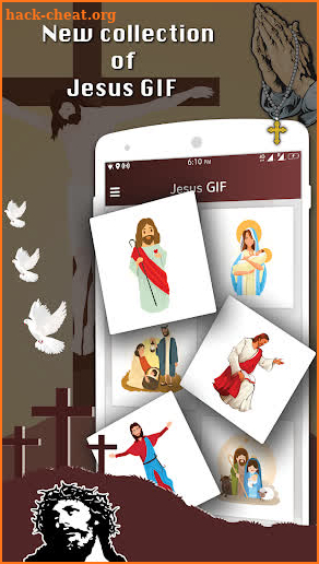 Load Jesus GIF : Greetings & Wishes GIF screenshot