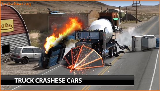 Loaded Truck Crash Engine Damage Simulator screenshot