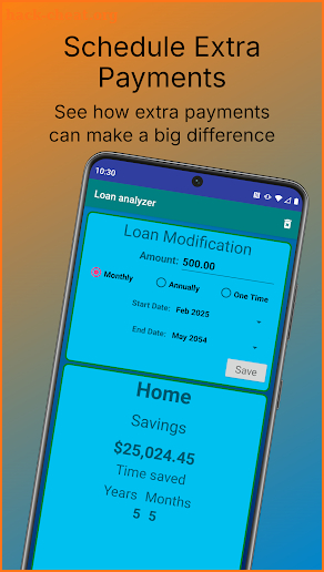 Loan Analyzer screenshot