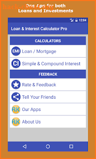 Loan & Compound Interest Calculator Pro screenshot