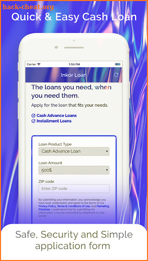 Loan Credit screenshot