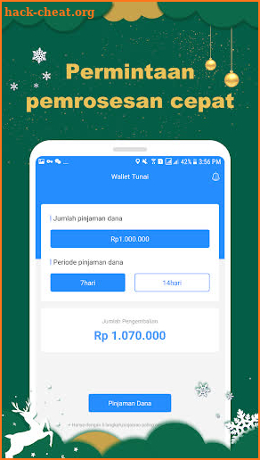 Loan Kilat-Pinjaman uang tunai suku bunga rendah screenshot