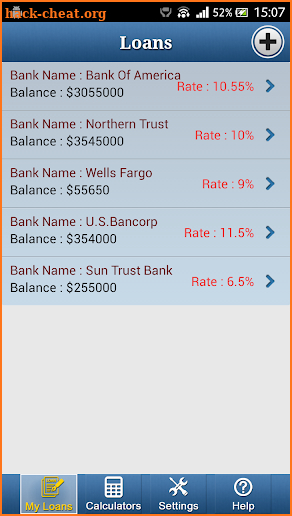 Loan Mentor for Android screenshot