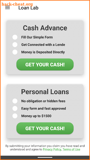 LoanLab - payday loans online screenshot