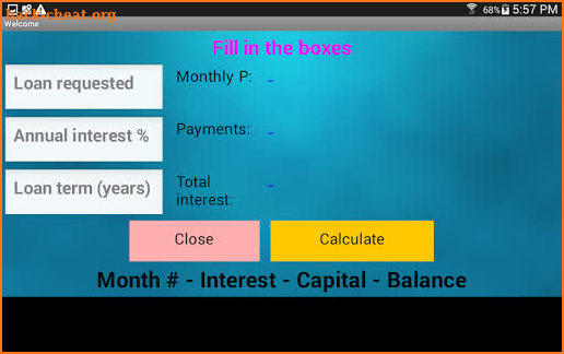 LoanPrestamo screenshot