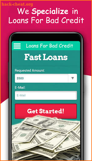 Loans For Bad Credit - Cash Advance App screenshot