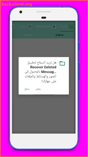 Loca Recovery Messages screenshot