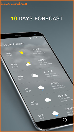 Local Weather Forecast screenshot