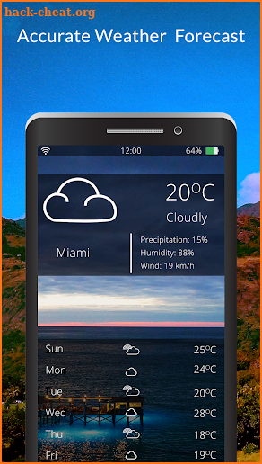 Local Weather Temperature screenshot