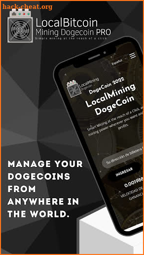 LocalBitcoin Mining Doge PRO screenshot