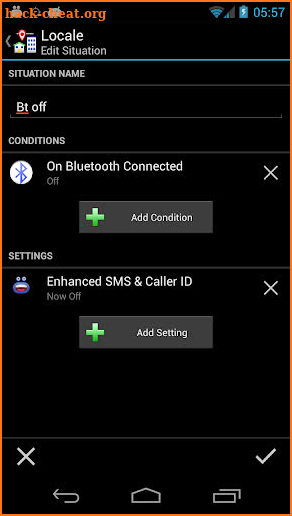 Locale - Bluetooth On Connect screenshot