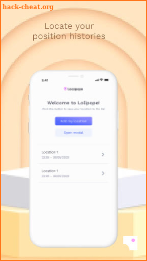 Locapope screenshot