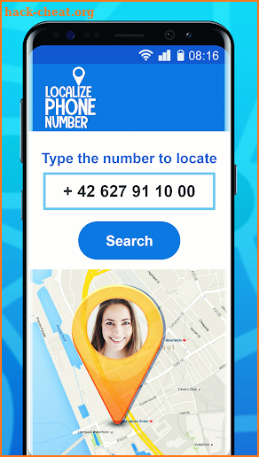 Locate people by phone number screenshot