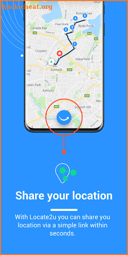 Locate2u - Share your location screenshot