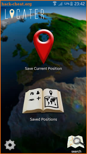 Locater GO (GPS-WiFi position) screenshot