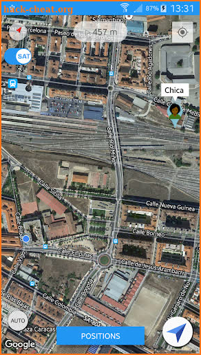 Locater GO (GPS-WiFi position) screenshot