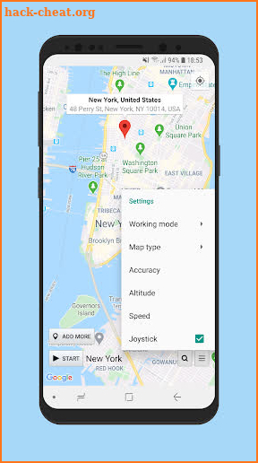 Location Changer (Fake GPS Location with Joystick) screenshot
