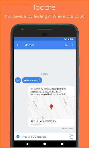 Location SMS - Offline Phone Finder screenshot