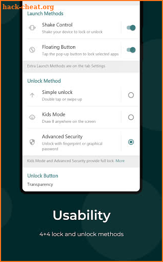 Lock My Touch: Smart Lock of Touch Screen & Keys screenshot
