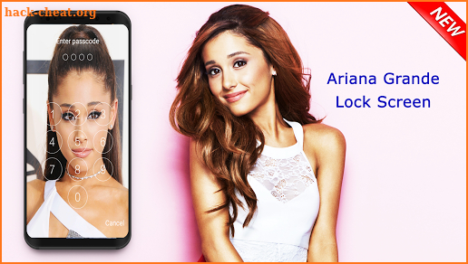 Lock Screen For Ariana Grande screenshot