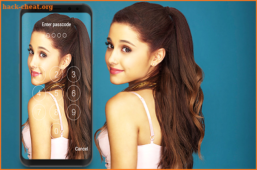 Lock Screen For Ariana Grande screenshot