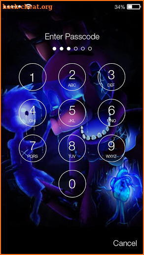 Lock Screen For Freddy Night Lock Screen Password screenshot