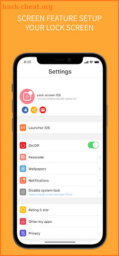Lock Screen iOS 14 screenshot