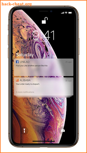 Lock Screen iOS 15 screenshot
