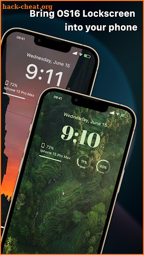 Lock Screen iOS 16 screenshot