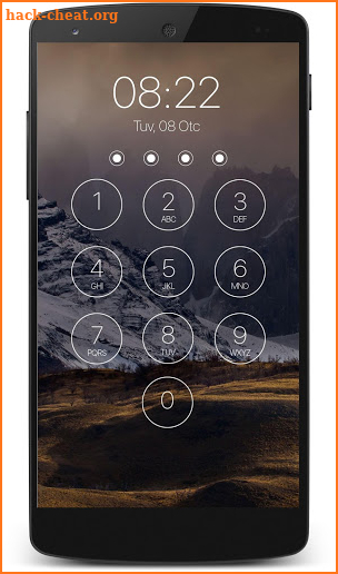 lock screen passcode screenshot