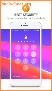 Lock Screen Phone X Style OS 11 screenshot