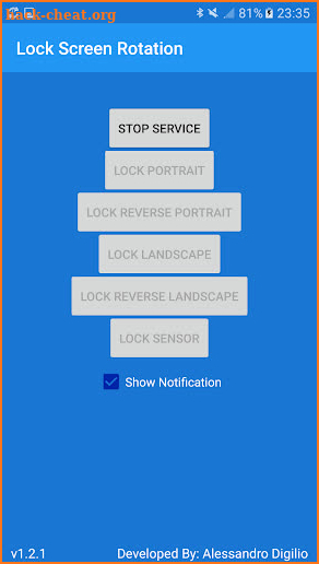 Lock Screen Rotation screenshot