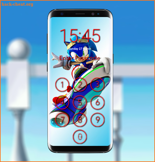 Lock Screen Sonic - Wallpaper HD screenshot