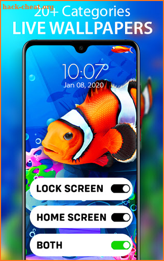 Lock Screen Wallpaper, Live Wallpapers screenshot