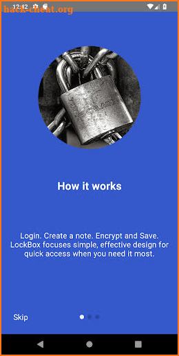 LockBox screenshot