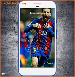 LockScreen For Messi New screenshot