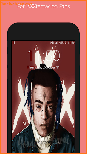 Lockscreen for XXXtentacion screenshot