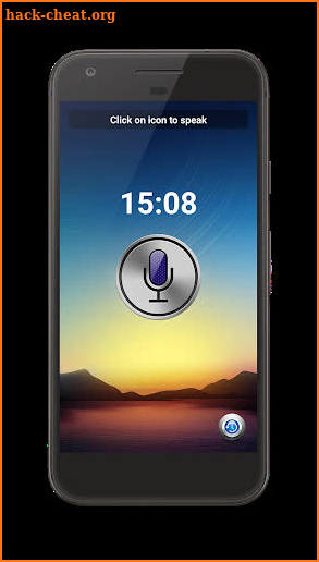 Lockscreen using voice screenshot