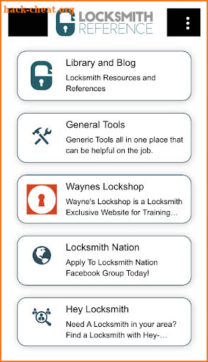 Locksmith Reference screenshot