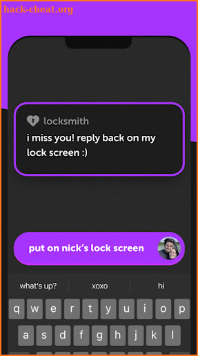 locksmith widget screenshot