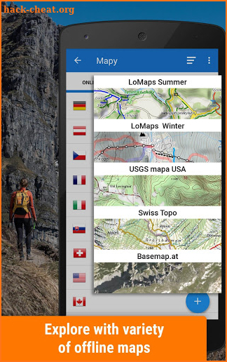 Locus Map Free - Hiking GPS navigation and maps screenshot