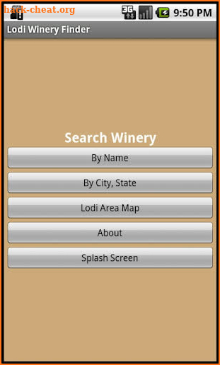 Lodi Winery Finder for Phones screenshot