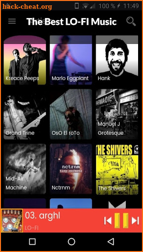Loffee - Lo-Fi Music Player screenshot