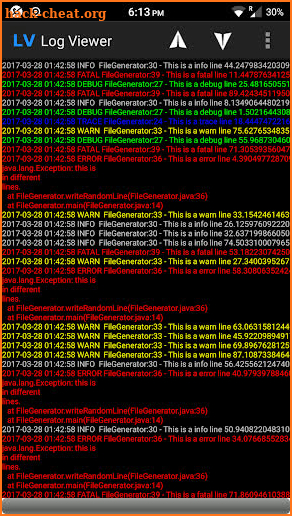 Log File Viewer Pro screenshot